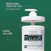 Advanced Clinicals Collagen Cream with Cocoa Butter: Firming Body Lotion